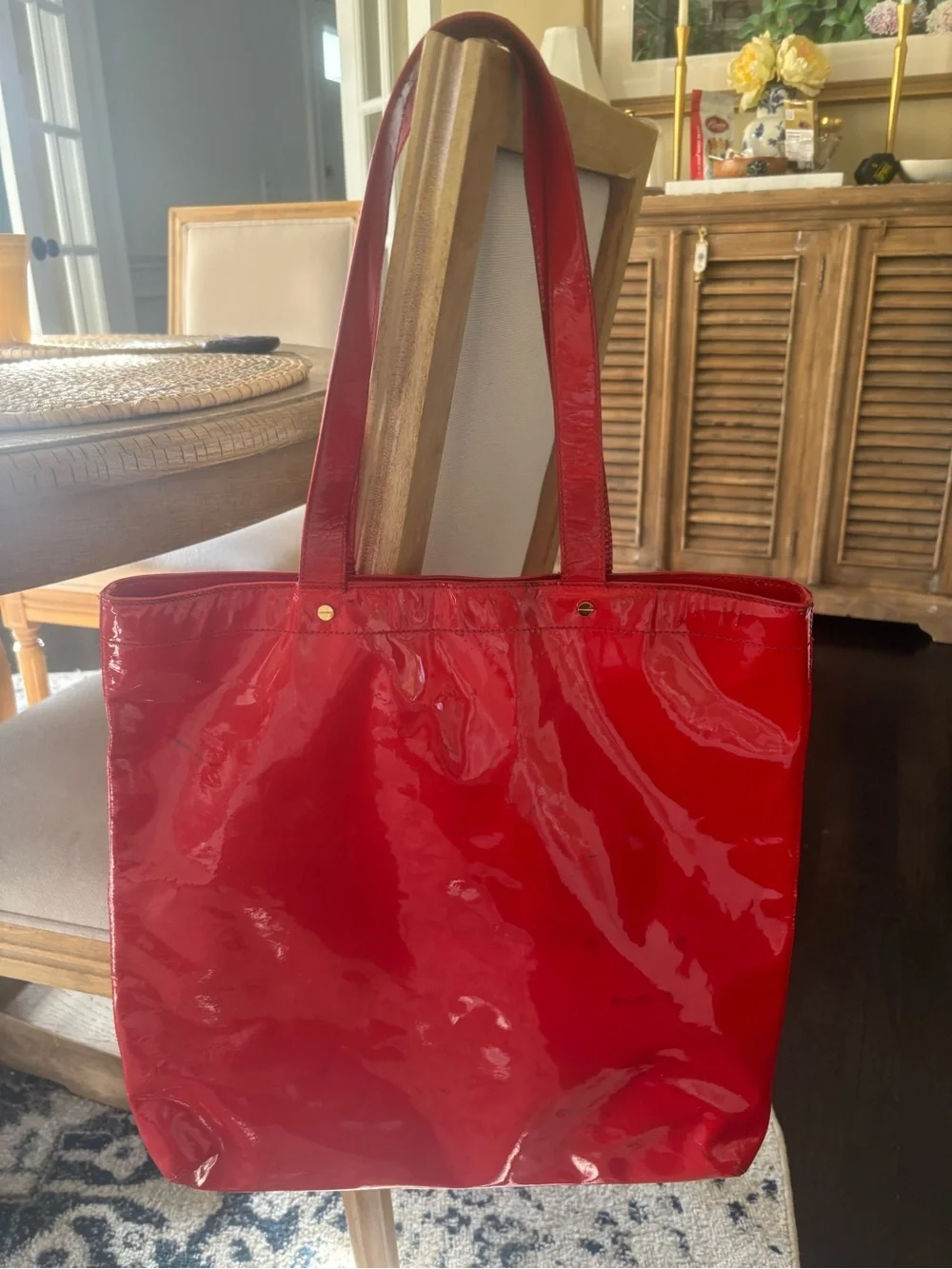 Tory Burch glossy patent